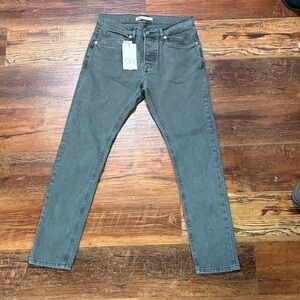 Zara Womens Charcoal Skinny Jeans